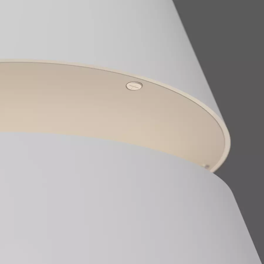 Lamp render exterior detail.